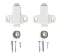 Diall White Magnetic Cabinet Catch (L)56mm (W)43mm
