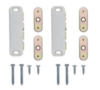 Diall White Magnetic Cabinet Catch (L)65mm (W)23mm