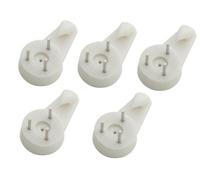 Diall White Medium Picture Hook (W)17mm, Pack Of 25