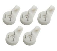 Diall White Picture Hook (W)17mm, Pack Of 5