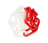 Diall White Plastic Chain, (L)10M (Dia)6mm