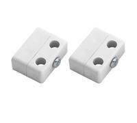 Diall White Polypropylene Assembly Joint (L)36mm, Pack Of 8