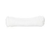 Diall White Polypropylene Braided Rope, (L)20M (Dia)3mm