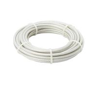 Diall White Pvc & Steel Cable, (L)10M (Dia)5mm, 530G