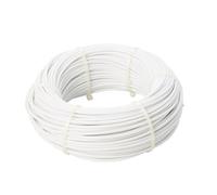 Diall White Pvc & Steel Cable, (L)60M (Dia)1.2mm, 1010G