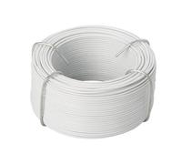 Diall White Pvc & Steel Wire, (L)50M (Dia)1.4mm