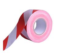 Diall White & Red Non-Anti-Slip Tape (L)500M (W)75mm