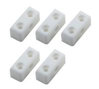 Diall White Steel Assembly Joint (L)34mm, Pack Of 100