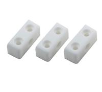 Diall White Steel Assembly Joint (L)34mm, Pack Of 24