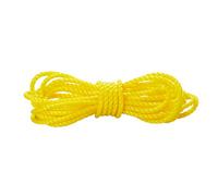 Diall Yellow Polypropylene Twisted Rope, (L)100M (Dia)8mm