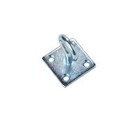 Diall Zinc-Plated Galvanised Steel Hook On Plate