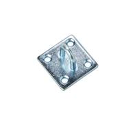 Diall Zinc-Plated Galvanised Steel Staple On Plate