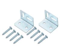 Diall Zinc-Plated Mild Steel Angle Bracket (H)38mm (W)29mm (L)29mm, Pack Of 2