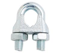 Diall Zinc-Plated Steel Wire Rope Clamp (L)90mm (Dia)12mm
