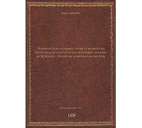Dialogue (sur la charte) entre le maire d'une petite ville et celui d'un village voisin", ouvrage de