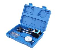 Dials Gauge - Measures Component Clearance Runout Wear, Magnet Base Precise Digital Indicator Stand, 0-1inch Total Range + 0.001inch Fine Increments, Workshop Tested High Qualiity Iron Setup - For Woo