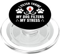 Dialysis Dog Owner Humor Nephrology Nurse Pet Kidney Disease PopSockets PopGrip for MagSafe