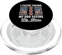 Dialysis Dog Owner Humor Nephrology Nurse Pet Kidney Disease PopSockets PopGrip for MagSafe