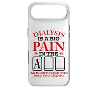 Dialysis is a Pain in the Funny Kidney Patient Tech Nurse Case for iPhone Air