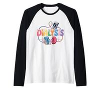 Dialysis Nephrology Kidney Nurse Raglan Baseball Tee