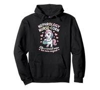 Dialysis Nurse Corn Magical Nephrology Unicorn FUnny Nursing Pullover Hoodie
