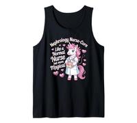 Dialysis Nurse Corn Magical Nephrology Unicorn Funny Nursing Tank Top