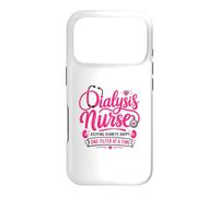 Dialysis Nurse Funny Nephrology Nursing Department Case for iPhone 17 Pro