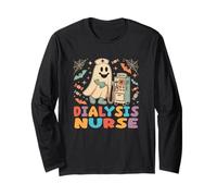 Dialysis Nurse Halloween Nephrology Nursing Day & Nurse Week Long Sleeve T-Shirt