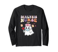 Dialysis Nurse Halloween Nephrology Nursing Day & Nurse Week Long Sleeve T-Shirt