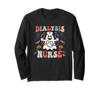 Dialysis Nurse Halloween Nephrology Nursing Day & Nurse Week Long Sleeve T-Shirt