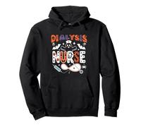 Dialysis Nurse Halloween Nephrology Nursing Day & Nurse Week Pullover Hoodie