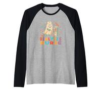Dialysis Nurse Halloween Nephrology Nursing Day & Nurse Week Raglan Baseball Tee