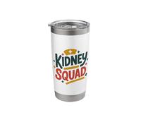 Dialysis Nurse Nephrology Technician Crew, Kidney Squad Stainless Steel Insulated Tumbler