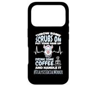 Dialysis Social Worker Throw Some Scrubs On and Handle It Case for iPhone 17 Pro