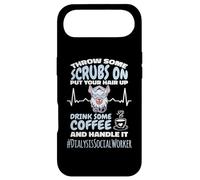 Dialysis Social Worker Throw Some Scrubs On and Handle It Case for iPhone Air