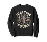 Dialysis Squad Dancing Skeletons Nurse Halloween Shirt Sweatshirt