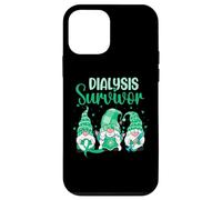 Dialysis Survivor Green Gnome Renal Kidney Disease Awareness Case for iPhone 12 mini