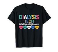 Dialysis Tech Making a Difference Heartbeat T-Shirt