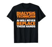 Dialysis Technician Never Replace T-Shirt