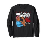 Dialysis Warrior a Women's Dialysis Shirt for Patients Long Sleeve T-Shirt