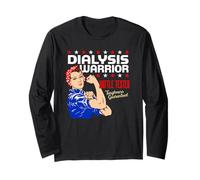 Dialysis Warrior a Women's Dialysis Shirt for Patients Long Sleeve T-Shirt