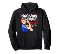 Dialysis Warrior a Women's Dialysis Shirt for Patients Pullover Hoodie