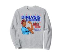 Dialysis Warrior a Women's Dialysis Shirt for Patients Sweatshirt