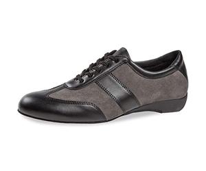 Diamant Men's Ballroom Sneakers 123-225-376 - Size: UK 9 Black Grey