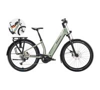 Diamant Suvea Trip Plus Low Step 600Wh Electric Hybrid Bike in Heugrun XL