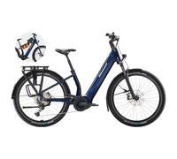 Diamant Suvea Trip Plus Low Step 600Wh Electric Hybrid Bike in Mitternachtsblau XL