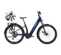 Diamant Suvea Trip Pro Low Step 800Wh Electric Hybrid Bike in Mitternachtsblau L-Xl 800