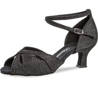 Diamant TANZSCHUHMANUFAKTUR Women's 141-067-550 Dance Shoe, Schwarz Glitzer, 5 UK