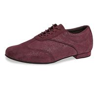 Diamant TANZSCHUHMANUFAKTUR Women's 183-005-567 Dance Shoe, Bordeaux Glitter, 3 UK