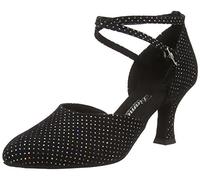 Diamant Women’s Diamant Damen Tanzschuhe Ballroom Dance Shoes, Black (Schwarz/Multicolor), 1.5 UK